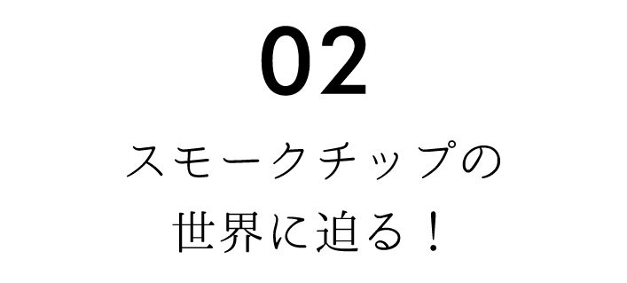 スモークチップの世界に迫る